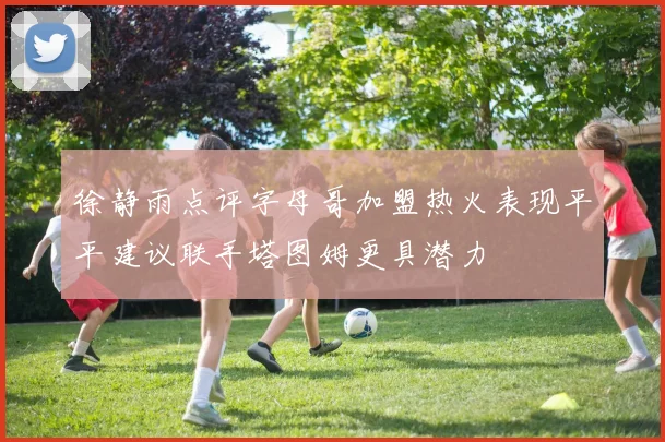 徐静雨点评字母哥加盟热火表现平平建议联手塔图姆更具潜力
